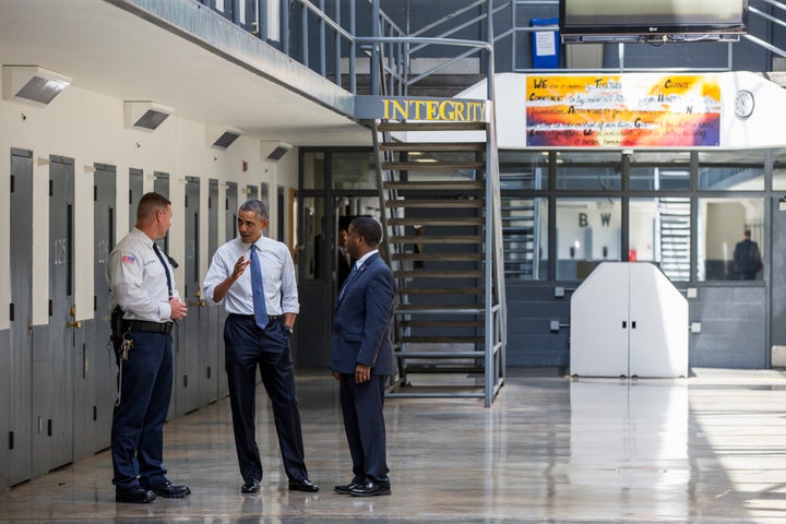 President Barack Obama visited the El Reno federal prison in July 2015.