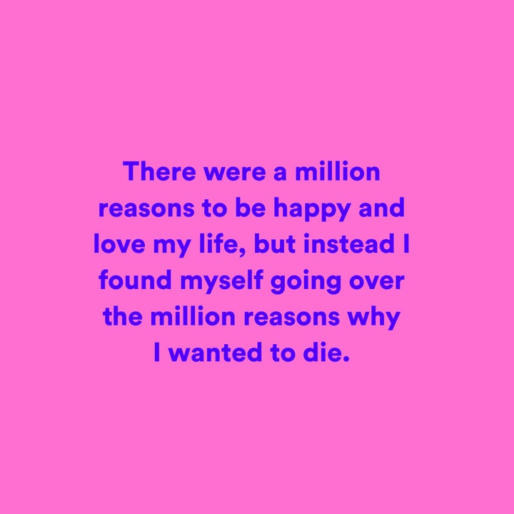 The Instagram account for Walsh's project "Let's Talk About Mental Health" features quotes from submissions she rec