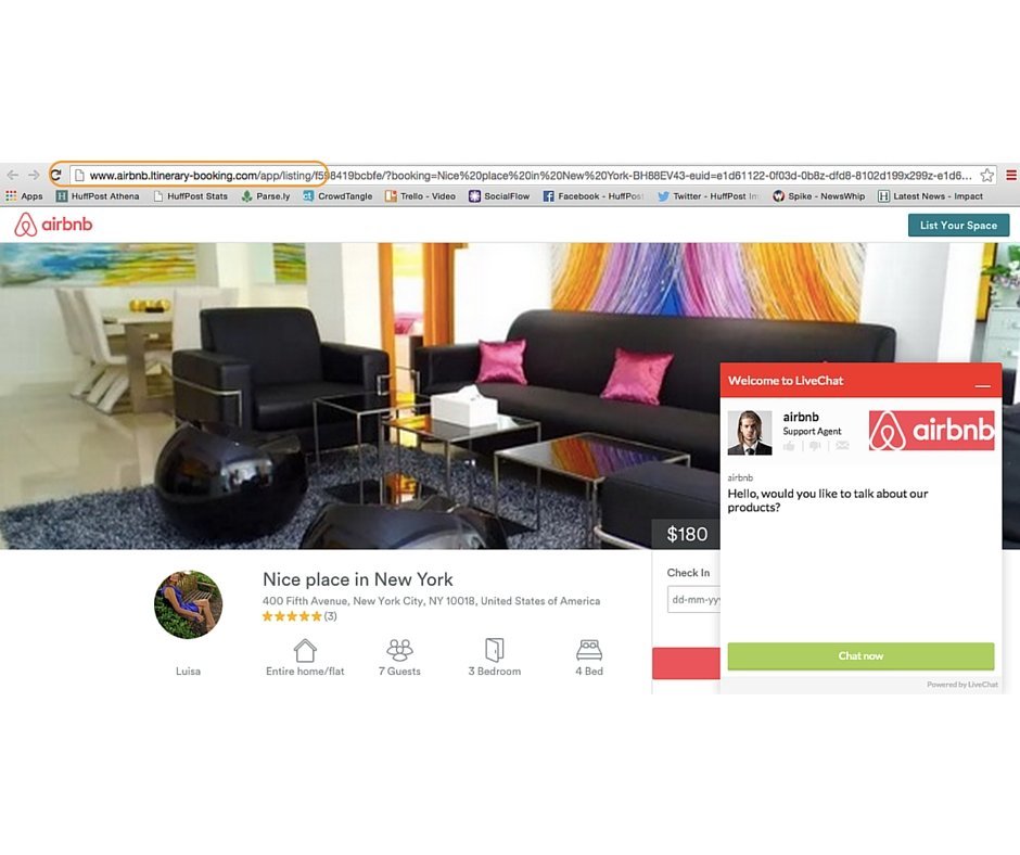 Beware This Evil-Genius Airbnb Scam | HuffPost