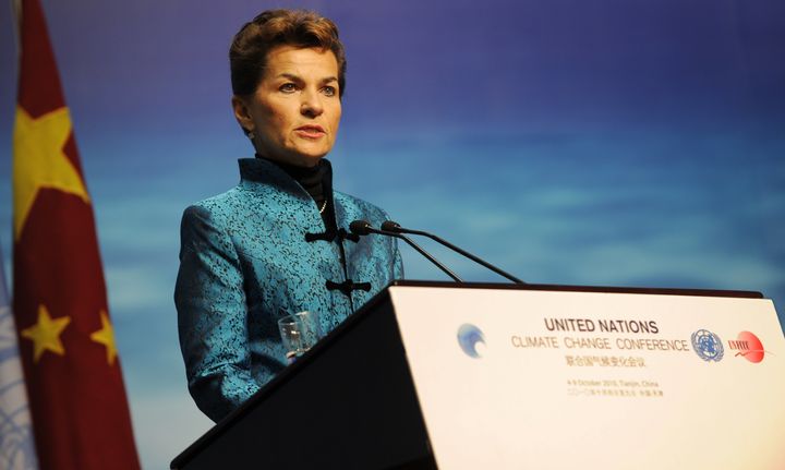 U.N. climate chief Christiana Figueres.