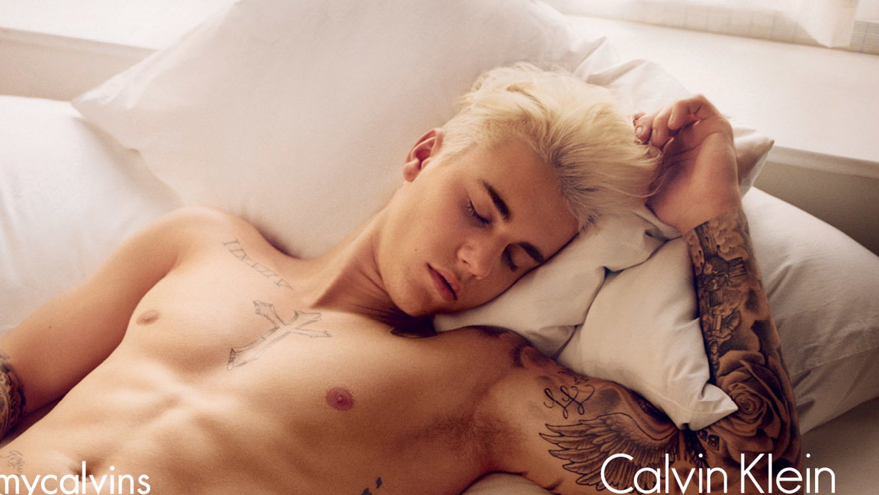 Justin Bieber Kendall Jenner And More Strip Down For New Calvin Klein Ads HuffPost Life
