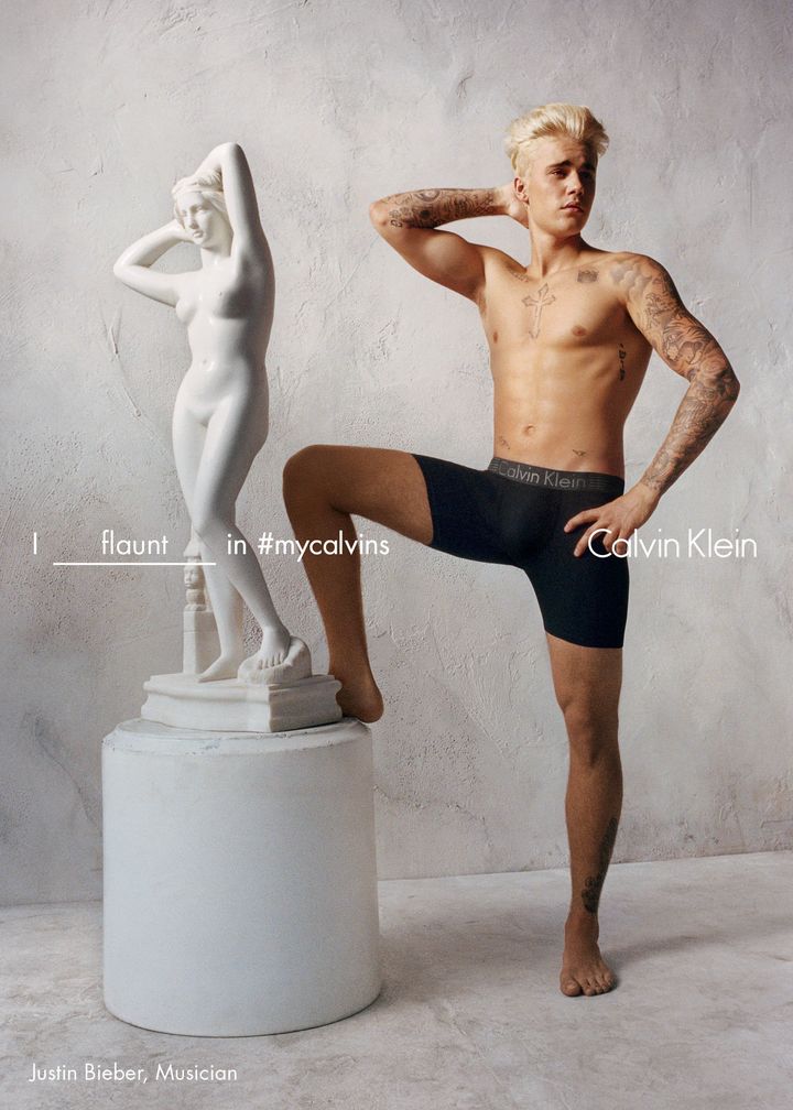 Justin Bieber Kendall Jenner And More Strip Down For New Calvin Klein Ads Huffpost Life