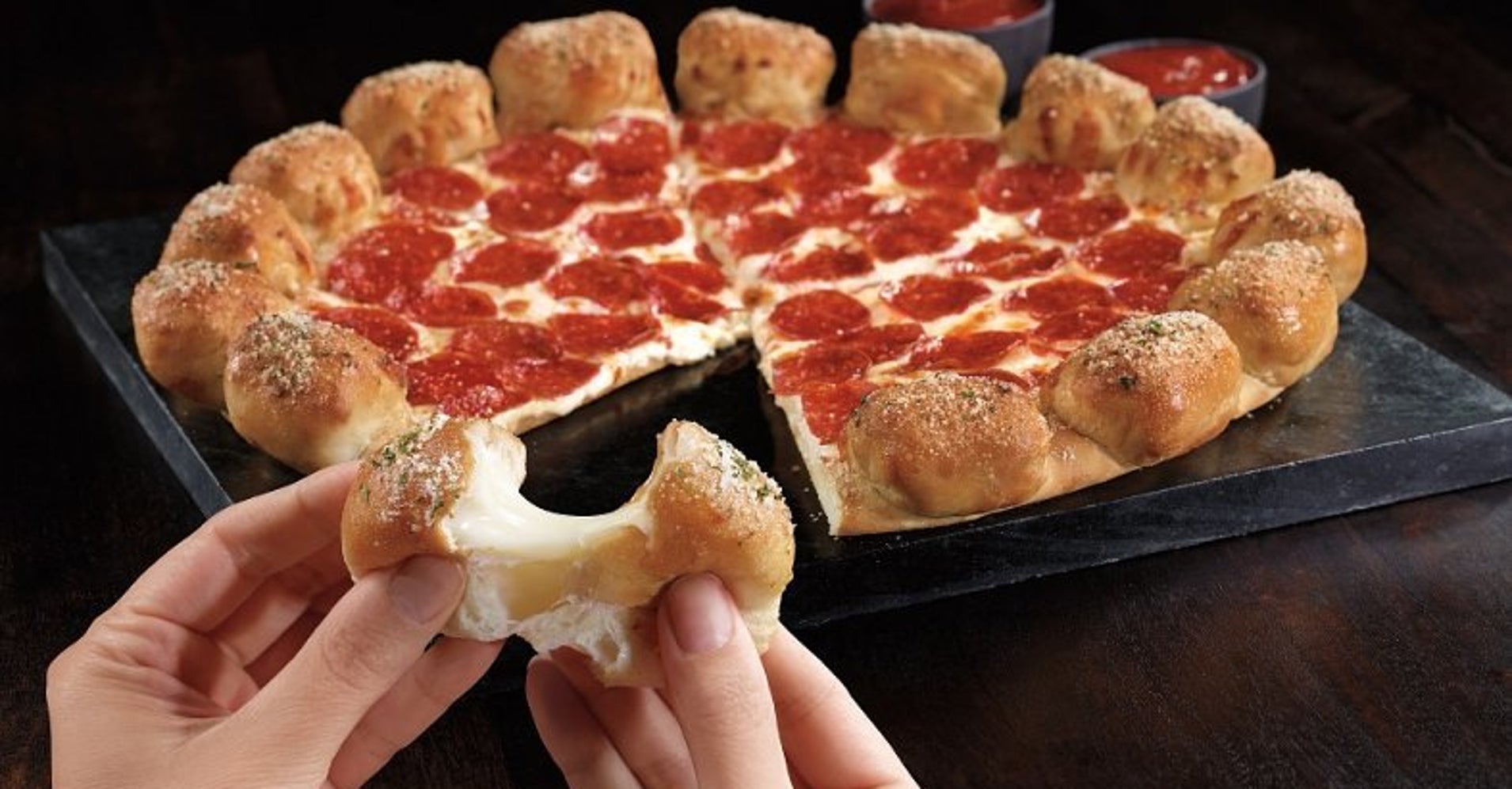 Pizza Hut's Newest Crust Innovation Puts Stuffed Garlic Knots On Your