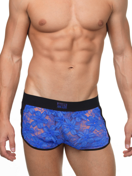 Men's Blue High-Waisted Brief - Sexy Underwear For Men - Body Aware