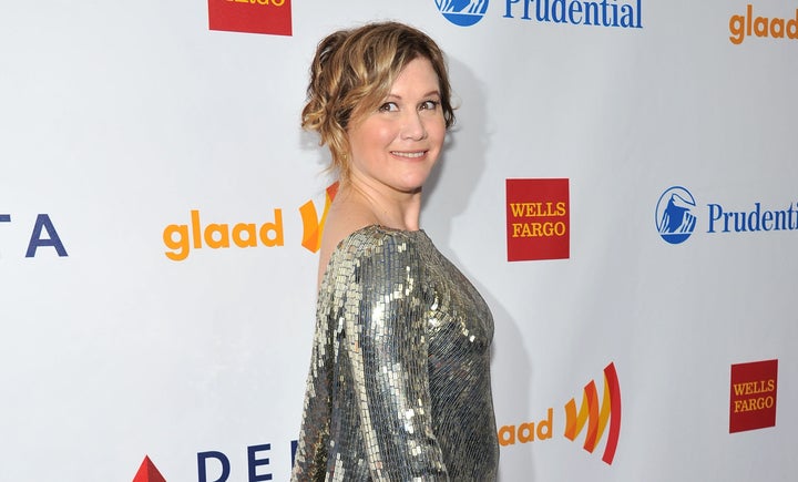 Gold attends the GLAAD Media Awards a few weeks after Cameron's comments about homosexuality, where she stood on stage a