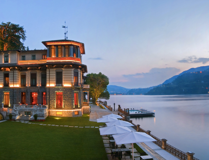 Villa Roccabruna, Lake Como.