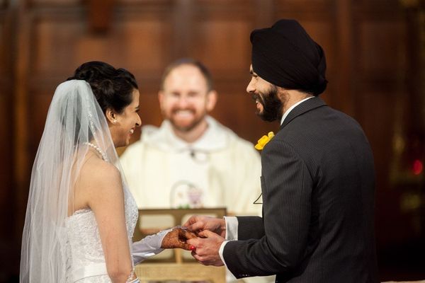 How 9 Couples Brought Their Faiths Together On Their Wedding Day Huffpost