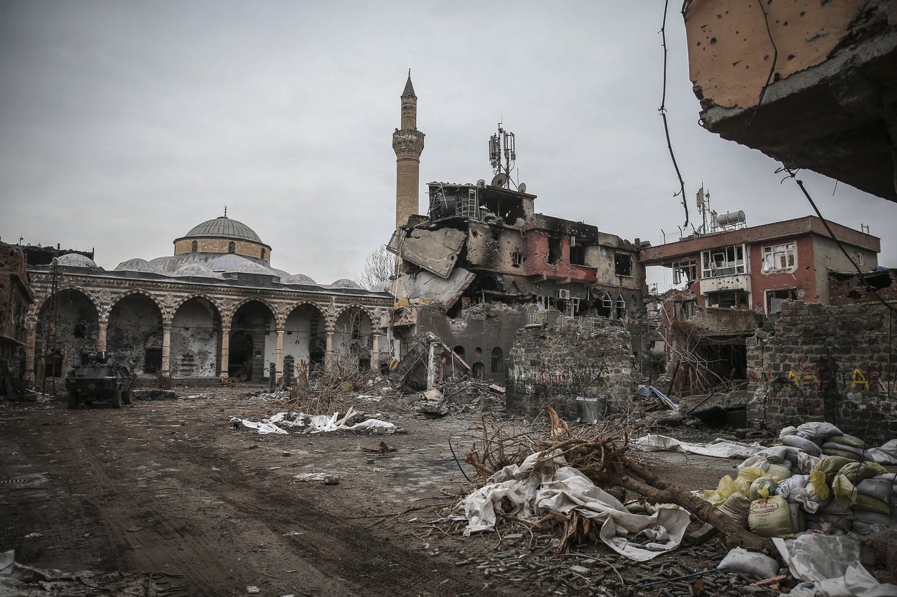 Fighting has badly damaged the historic district of Sur, an area that dates back tens of thousands of years and has attracted visitors to its Roman walls.