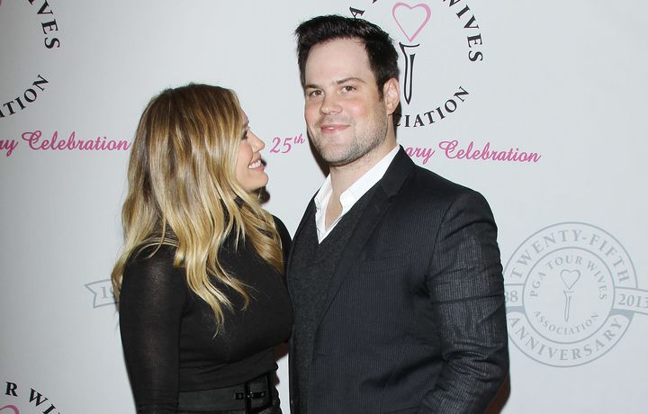 Hilary Duff and Mike Comrie in 2013.
