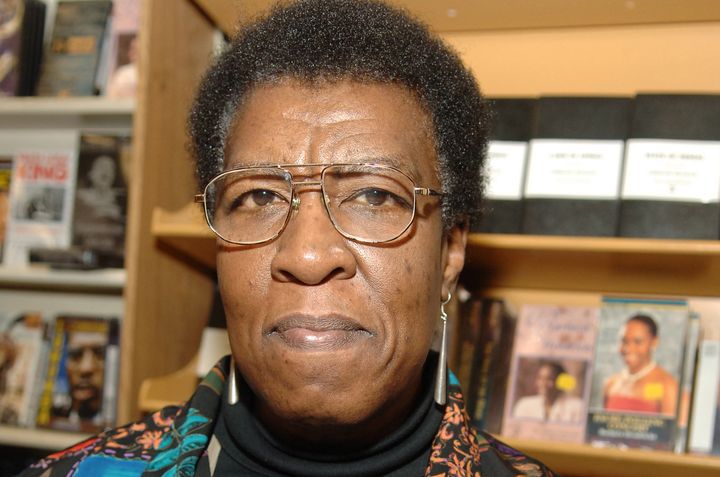 Octavia E. Butler during a reading of her book 'Fledgling' at Eso Won Books in Los Angeles, California.