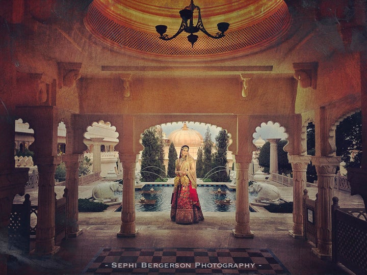 A breathtaking bridal portrait.