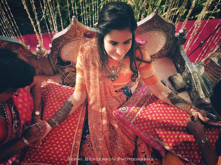 The beautiful bride.