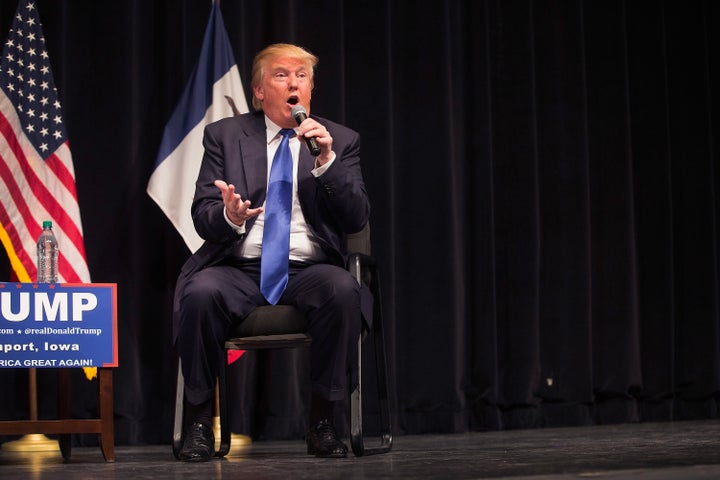 Republican presidential candidate Donald Trump has a really good health care plan, he swears.