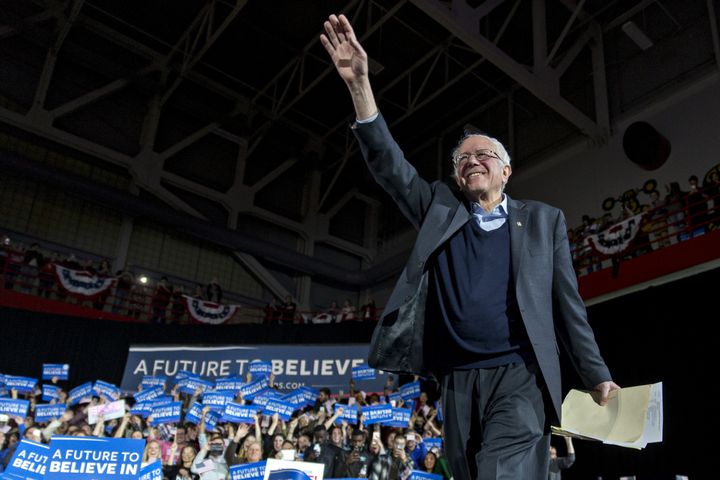 Sen. Bernie Sanders' presidential campaign raised $75 million in 2015 and announced another $20 million for January.