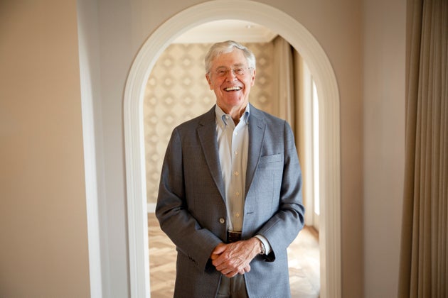 Billionaire Charles Koch gave $3 million to&nbsp;Freedom Partners Action Fund, a super PAC he and his...