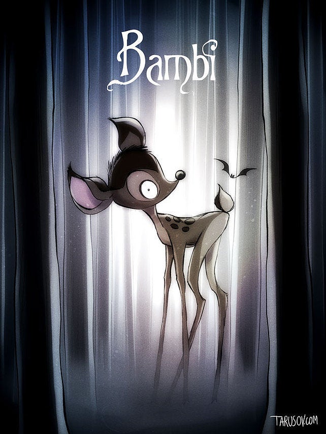 Artist reimagines classic Disney movies if they were directed by Tim Burton  - ABC7 Los Angeles