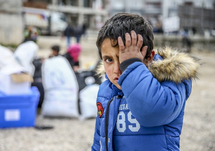 Advances by Syrian President Bashar Assad's regime have caused thousands of civilians to seek refuge in neighboring Turk