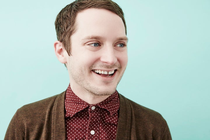 Elijah Wood of "The Greasy Strangler" poses for a portrait at the 2016 Sundance Film Festival Getty Images Portrait Studio on Jan. 22, 2016 in Park City, Utah.