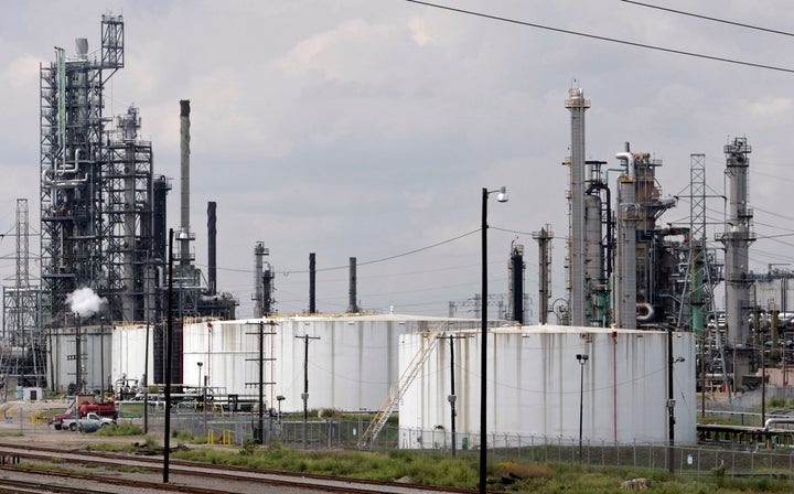 Detroit residents and local officials have criticized Marathon Petroleum's plans to increase emissions at the refinery, pictured in this 2006 file photo, pending state approval.