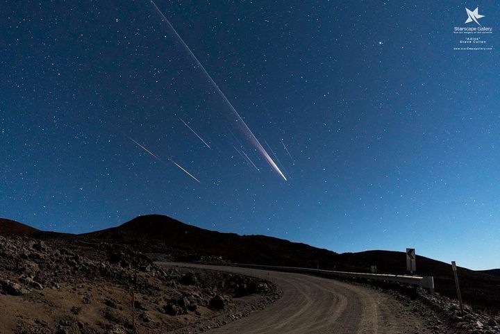 It is believed that the "orbital fireworks" over Hawaii's sky were from a Chinese rocket breaking up after re-entering the atmosphere.