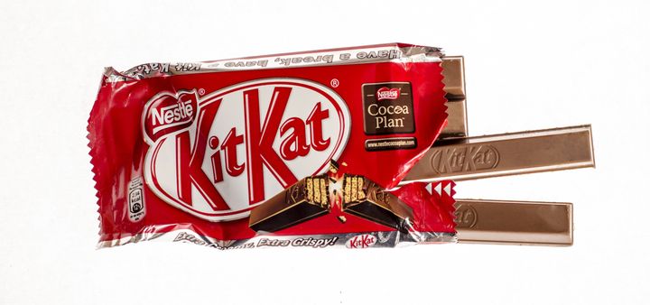 Eating a Kit Kat without the delicious wafers was a traumatic experience for one candy fan.
