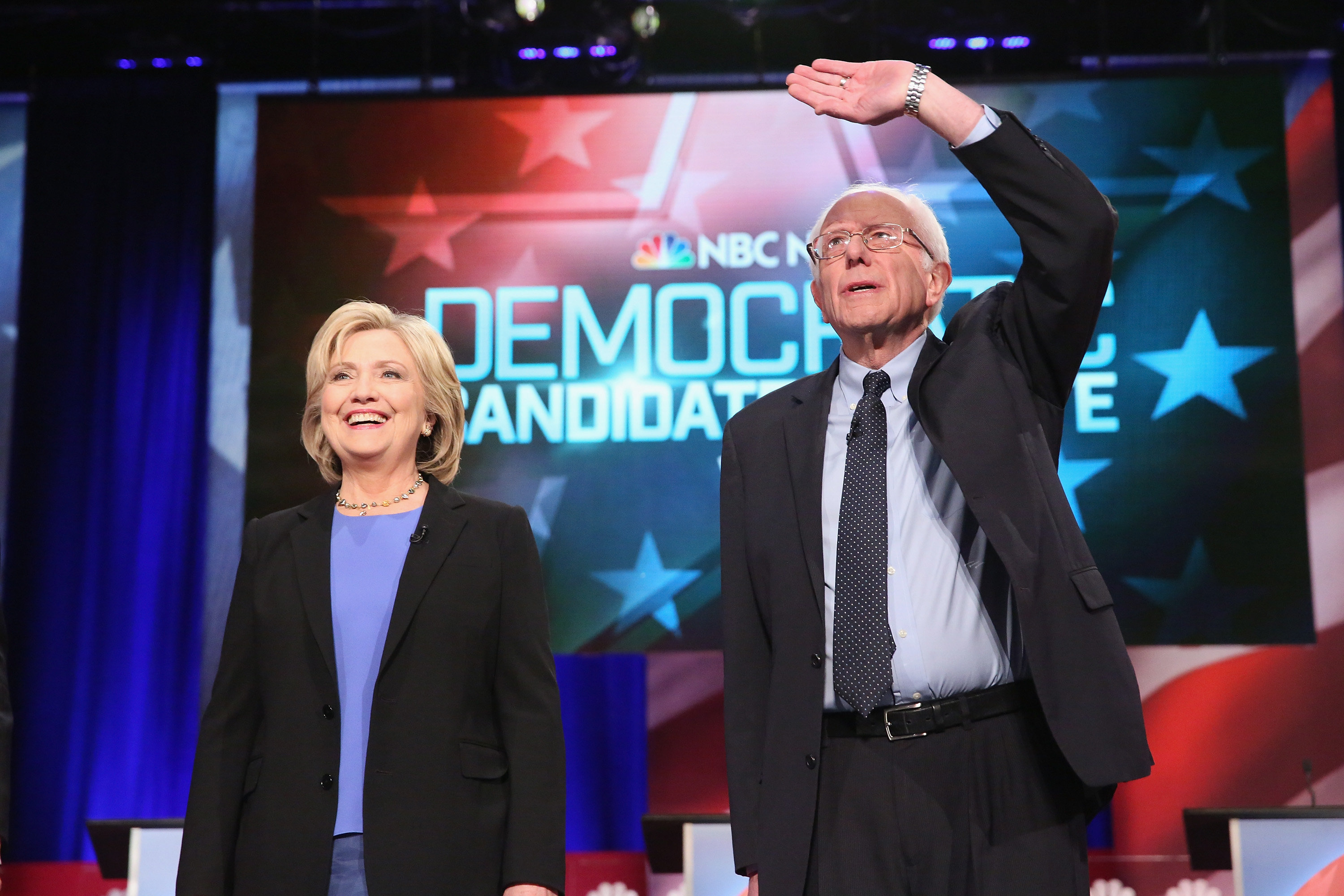 Hillary Clinton Is Declared The Winner Of The Iowa Democratic Caucus ...