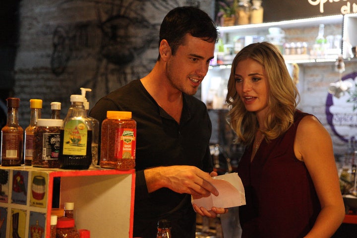 Olivia cozies up to Ben during this episode's group date.