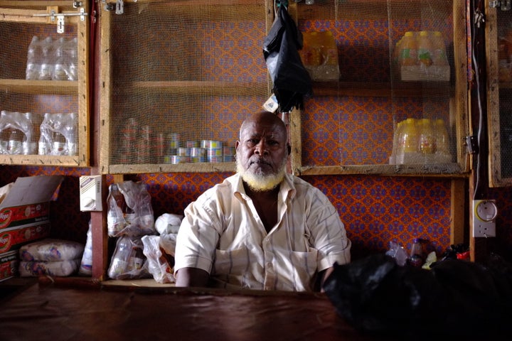 Mr. Dube, a restaurateur in Dadaab who sent $75,000 to his sons in California.