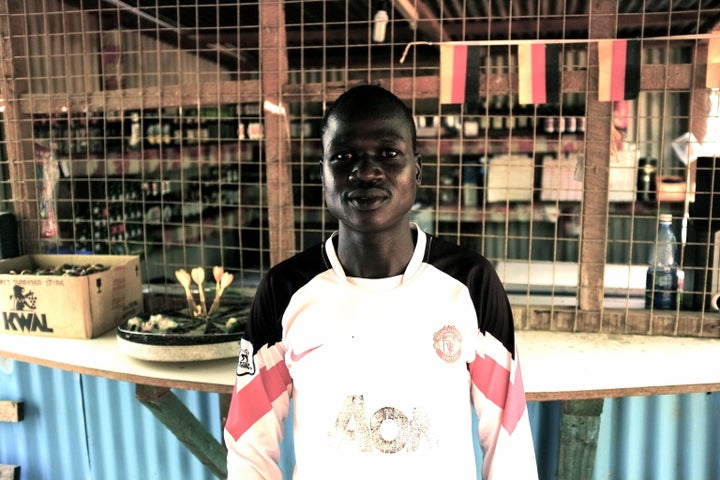 Monday, a former "Lost Boy" born in 1981 in Abyei, Sudan, is also featured in <i>City of Thorns</i>. He arrived in
