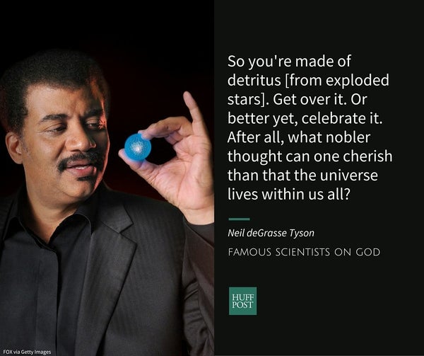 Neil deGrasse Tyson is an astrophysicist and a popular television science expert.&nbsp;He told The Huffington Post thathe&nbs