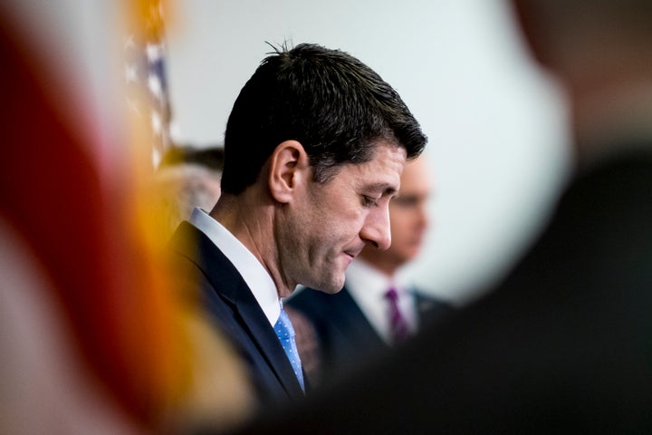 Paul Ryan had an "intense" meeting with the House Freedom Caucus late Tuesday night to discuss the budget.