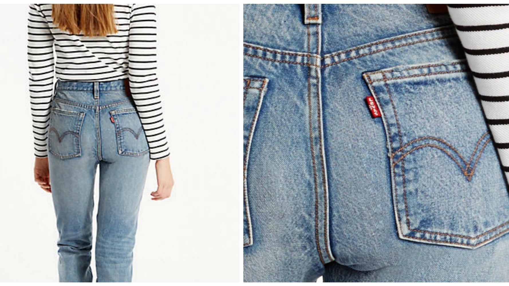 Levis bum lifting jeans sales
