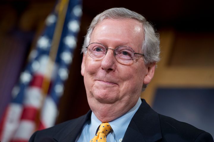 A super PAC run by former aides to Sen. Mitch McConnell (R-Ky.) received large contributions from oil and gas companies as they lobbied Congress to lift the 40 year old oil export ban.