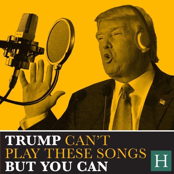 Musicians are asking Trump to stop playing their music right and left.