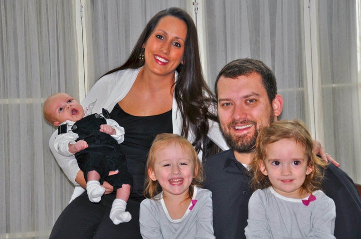 "We had three babies in less than three years. Our marriage is strong and it's because we keep it fun and humorous," Dan said.