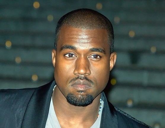 Kanye West shows the classic signs of resting bitch face. 