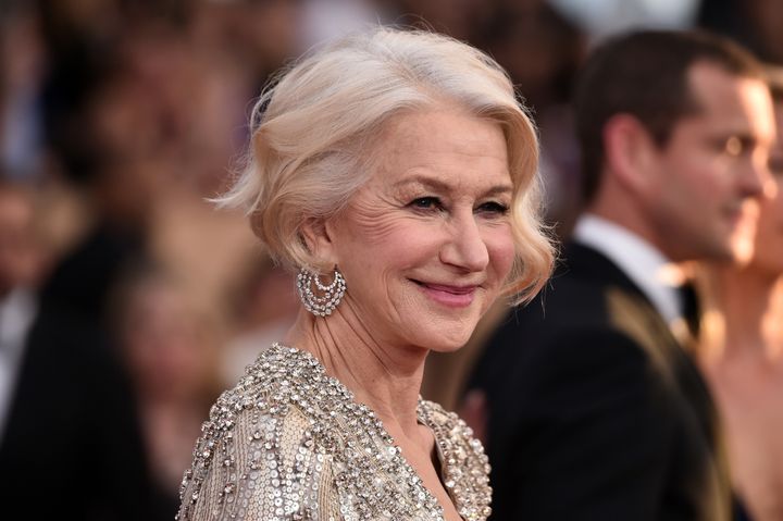 Actress Helen Mirren attends the 22nd Annual Screen Actors Guild Awards at The Shrine Auditorium on Jan. 30, 2016 in Los Angeles, California.