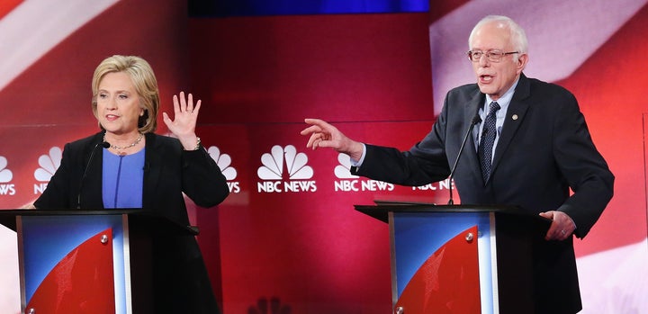 Sen. Bernie Sanders (I-Vt.) and former secretary of state Hillary Clinton have illuminated a deep rift within the Democratic