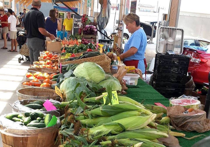 Flint's downtown farmers' market is part of a local food scene Sadler describes as "vibrant" given the city's size.