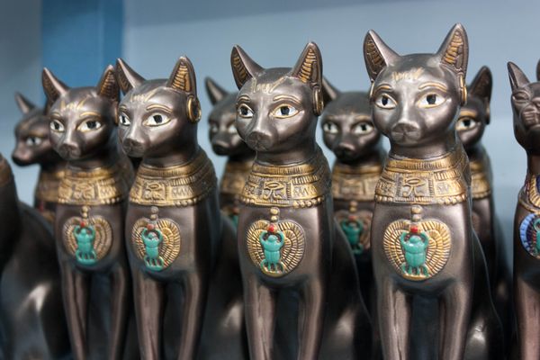 Bast, or Bastet, is the <a href="http://www.goddess-guide.com/bast.html" target="_blank">Egyptian goddess</a> of warfare, dep