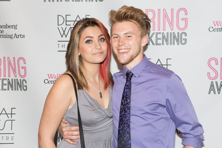 Paris Jackson with her boyfriend, Chester Castellaw on May 28, 2015.