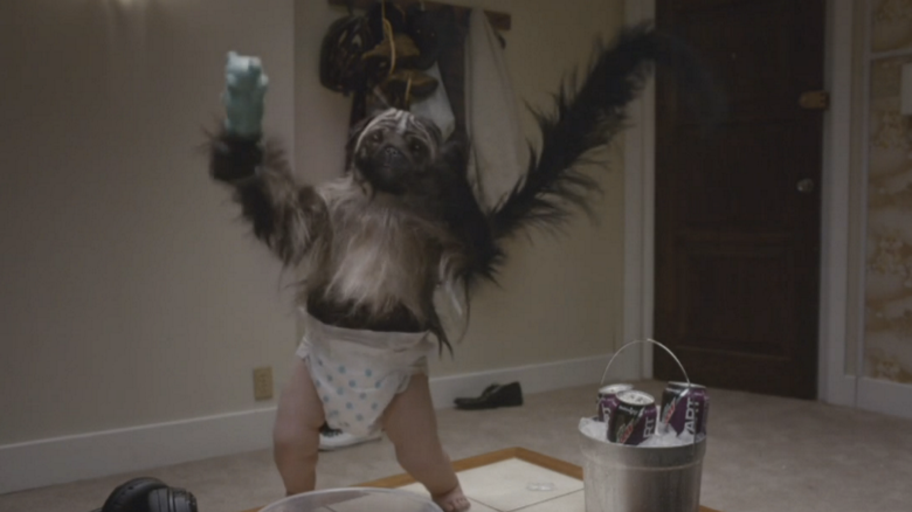 This Puppy Monkey Baby Is Freaking Super Bowl Viewers Out Huffpost Null This Puppy Monkey Baby Is Freaking Super Bowl Viewers Out Huffpost Null