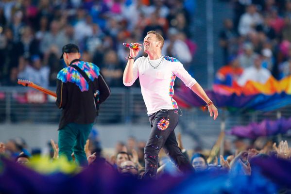 Chris Martin recalls Bruno Mars getting hands-on at Super Bowl