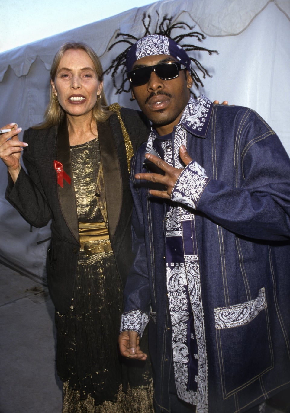 1996: Joni Mitchell and Coolio