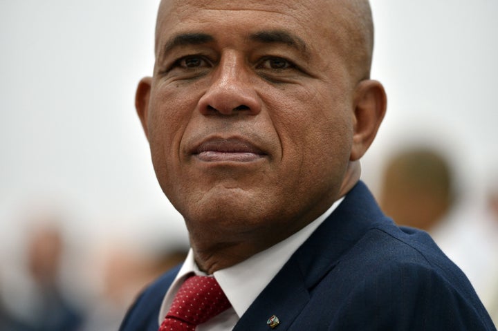 Former Haitian president Michel Martelly stepped down on Sunday without a successor.