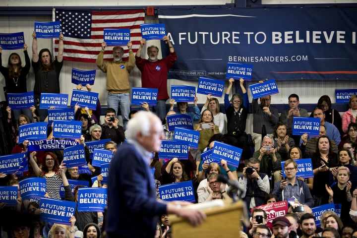 Democratic presidential candidate Bernie Sanders is making a significant investment in polls.