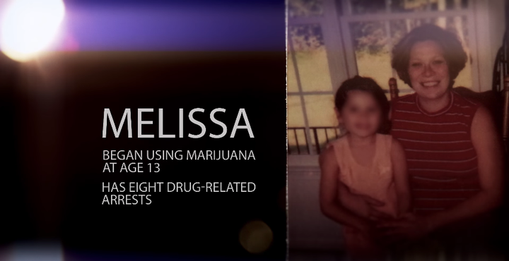 Melissa didn't begin using opiates until she was 22.