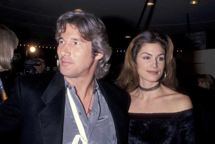 The '90s power couple attend a movie premiere in January 1993. Also: Richard's hair has never looked bouncier. 