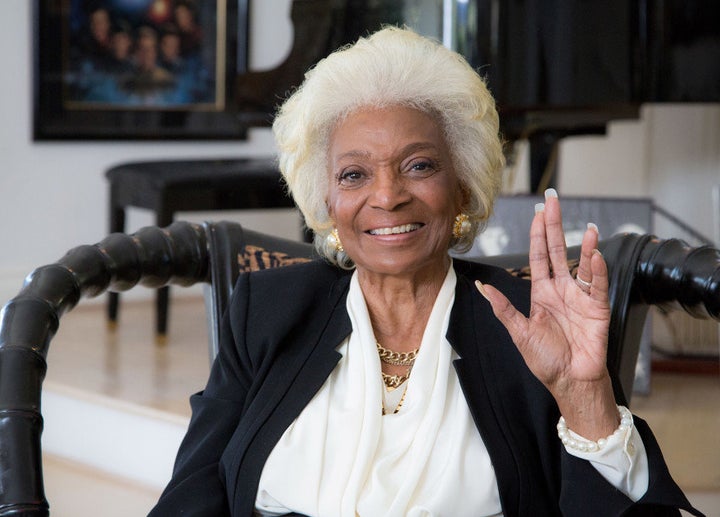 Nichelle Nichols remained on "Star Trek" for its television run, then appeared in six "Star Trek" films and even voiced