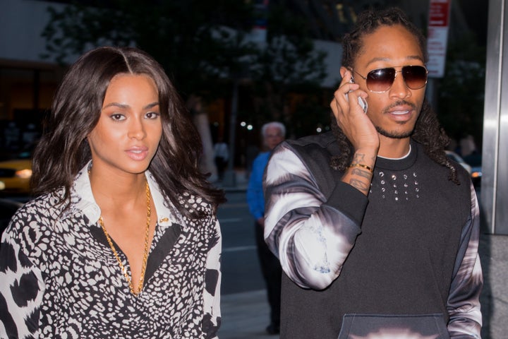 Ciara and Future in 2013.